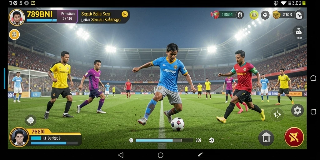 Tampilan gameplay menarik dari 789BNI di lapangan.