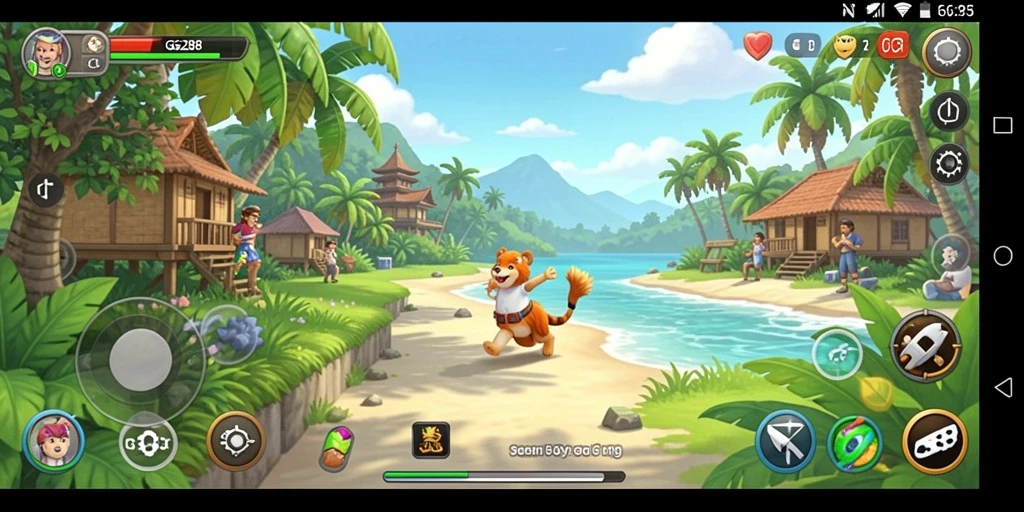Tampilan gameplay menarik dari GG288 dengan berbagai level menantang.