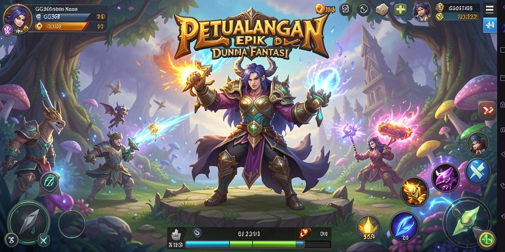 Tampilan gameplay GG368 yang menarik dan penuh aksi.
