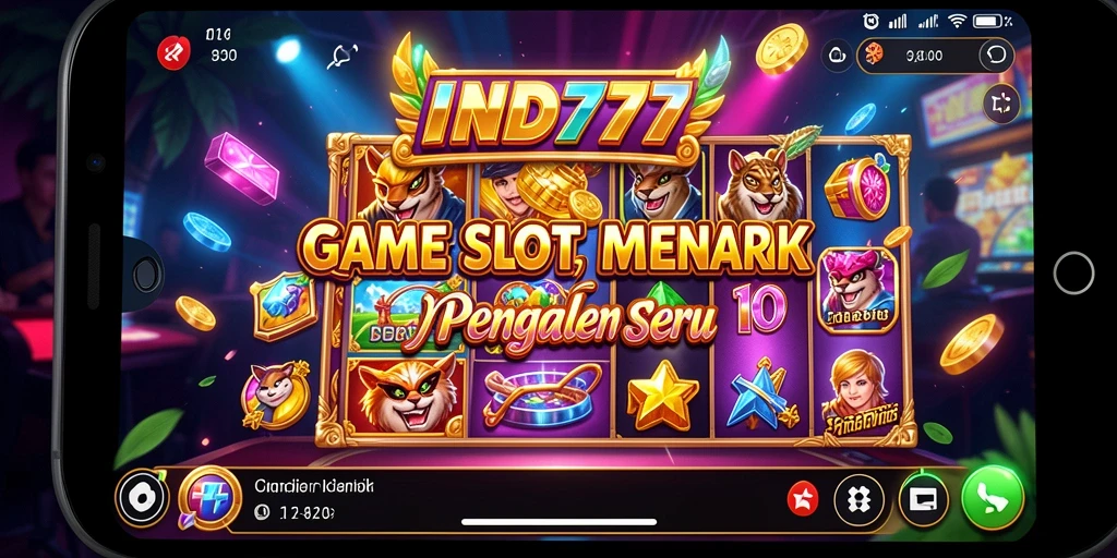 Screenshot gameplay IND777 yang menunjukkan keseruan bermain Slot.