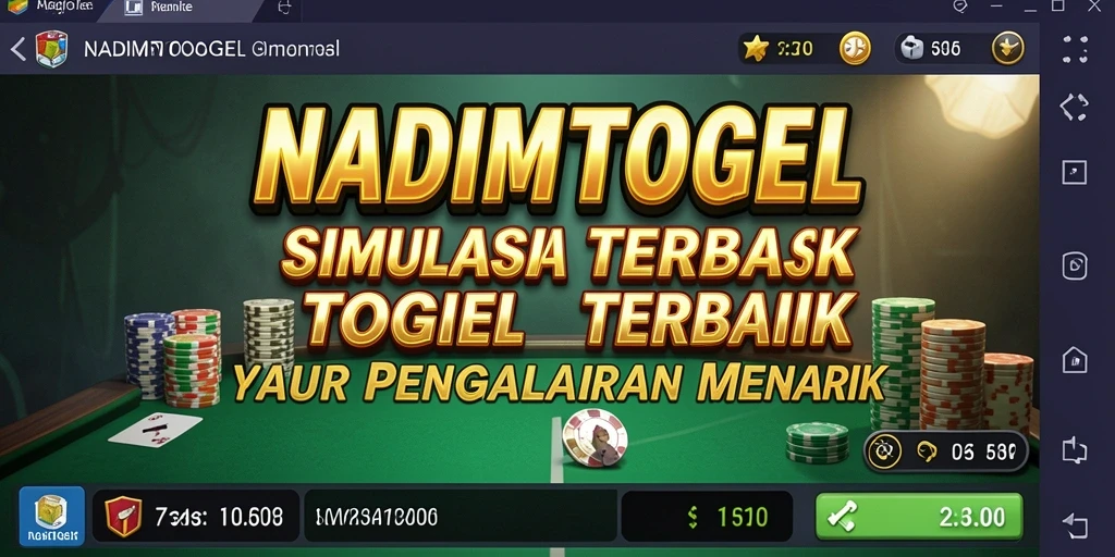 Tampilan gameplay NADIMTOGEL yang menarik dan interaktif.