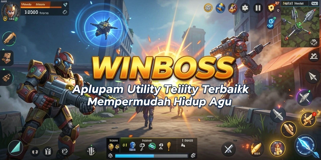 Tampilan antarmuka pengguna WINBOSS yang intuitif dan menarik.